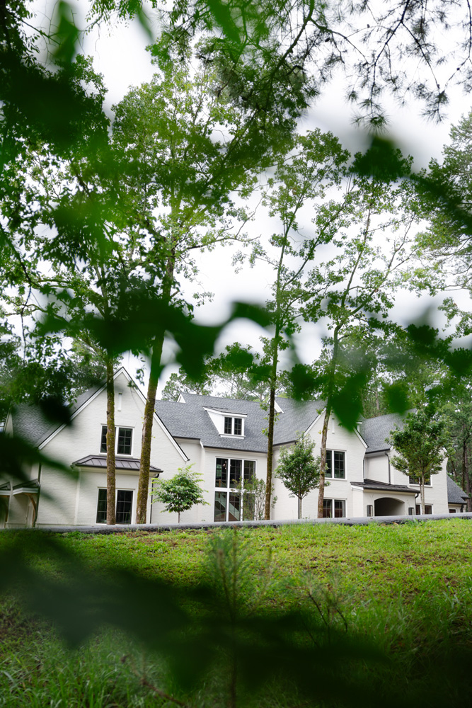 _T4A5261 Southern Luxury Homes image of elegant style side view of front house | Southern Luxury Homes